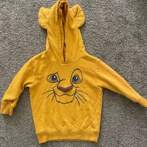 Disney Lion King Simba Hoodie 5T